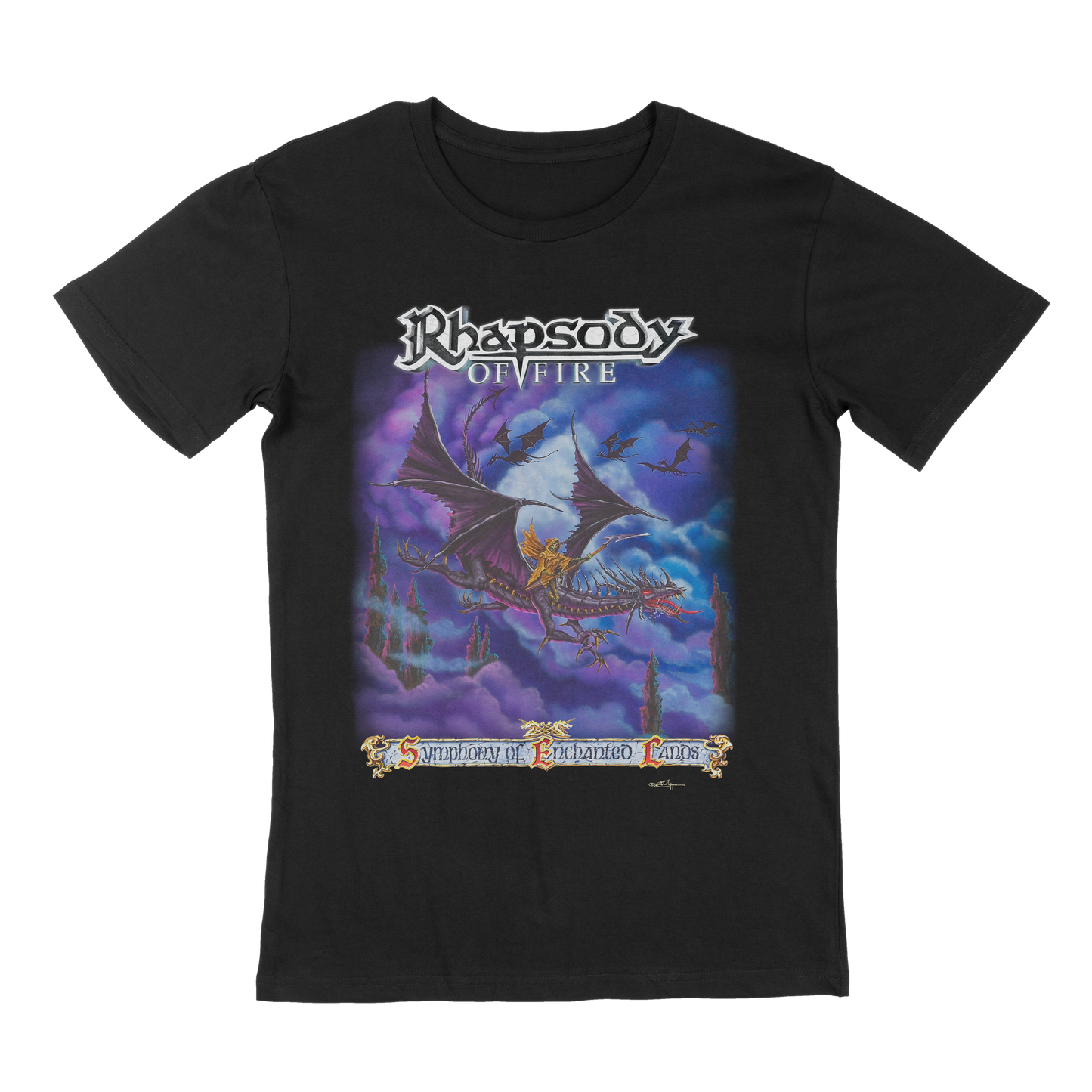 Rhapsody of Fire "SOEL Black Dragon" T-Shirt