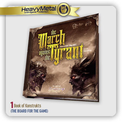 The March Against the Tyrant - Boardgame